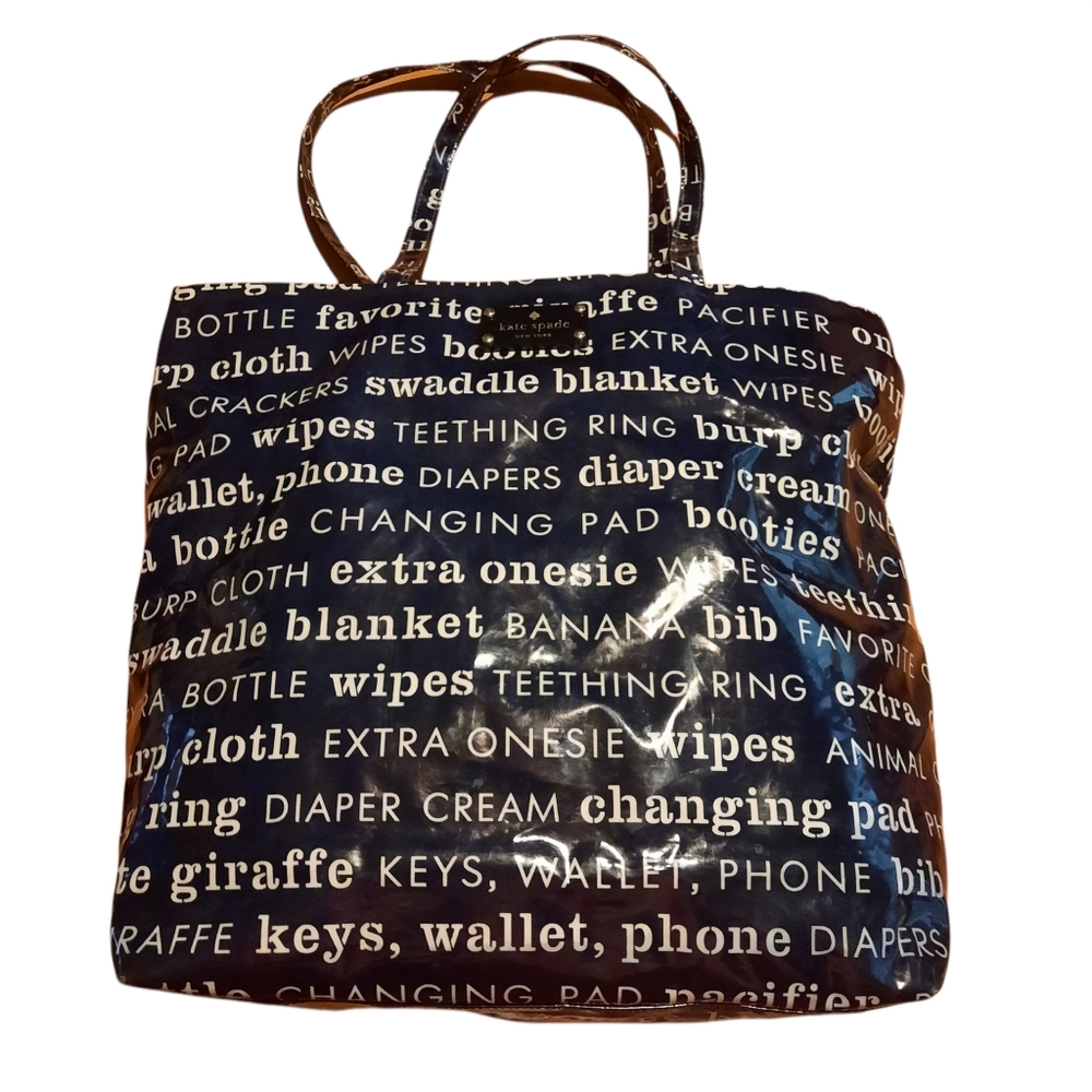 Kate Spade Graphic Diaper Bag
